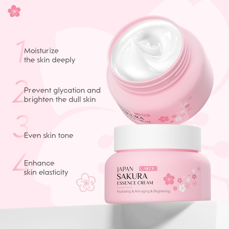 Laikou Japan Sakura Essence Cream - 60g