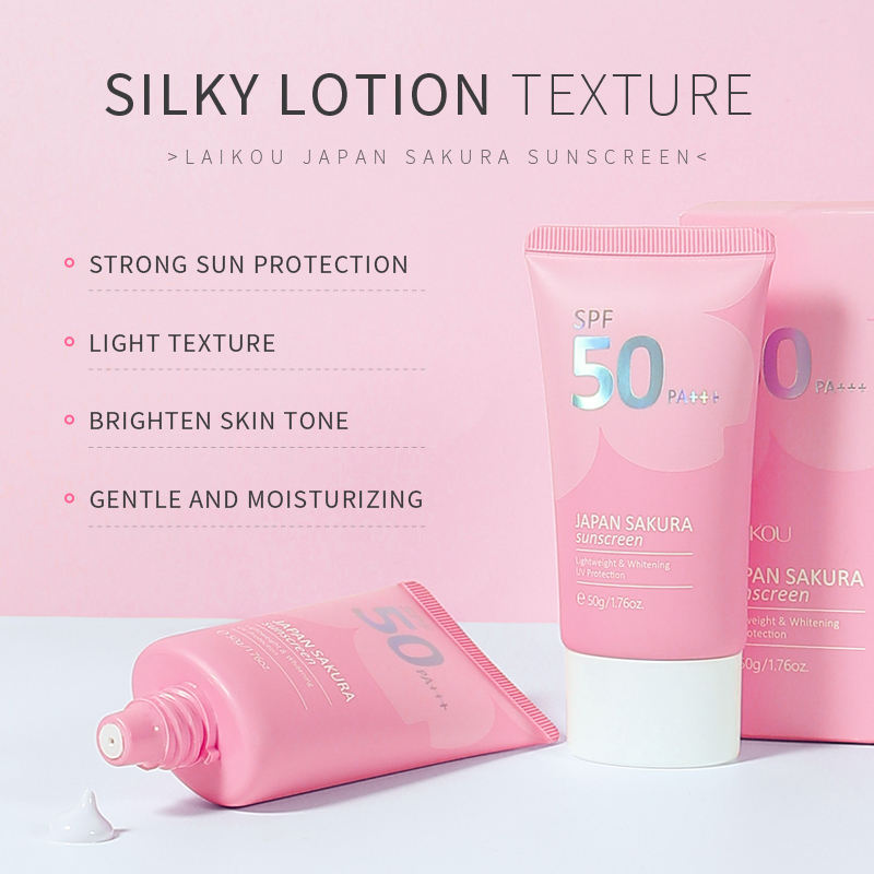 Laikou Japan Sakura Face Sunscreen SPF50 PA+++