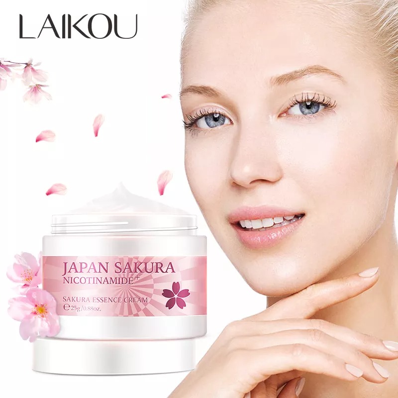 Laikou Japan Sakura Nicotinamide Essence Cream - 25g