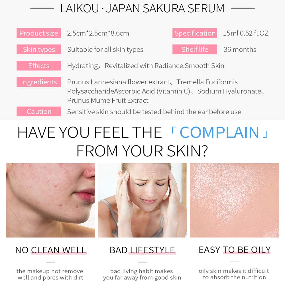 Laikou Japan Sakura Serum - 17ml