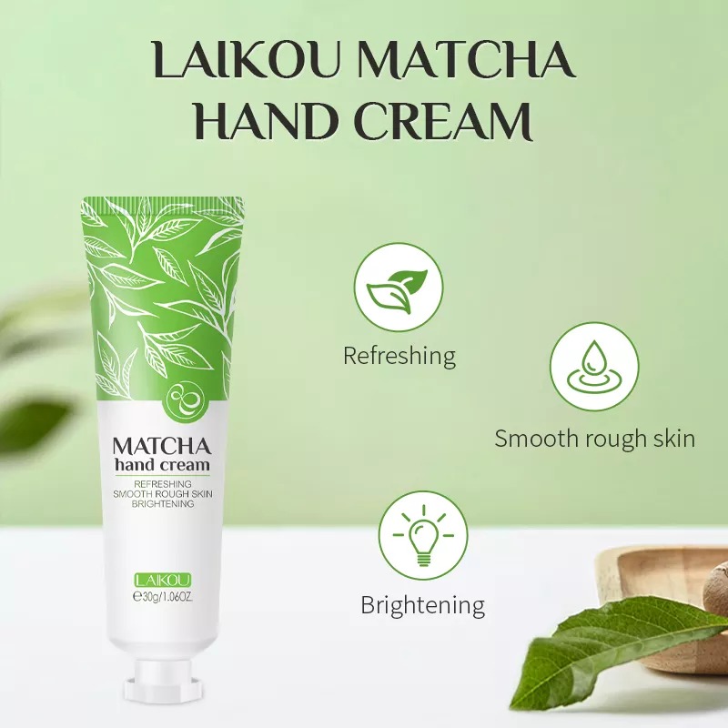 Laikou Matcha Hand Cream - 30g