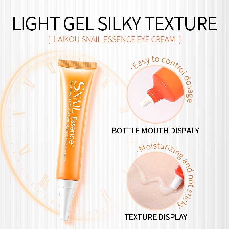 Laikou Snail Essence Eye Cream - 30g