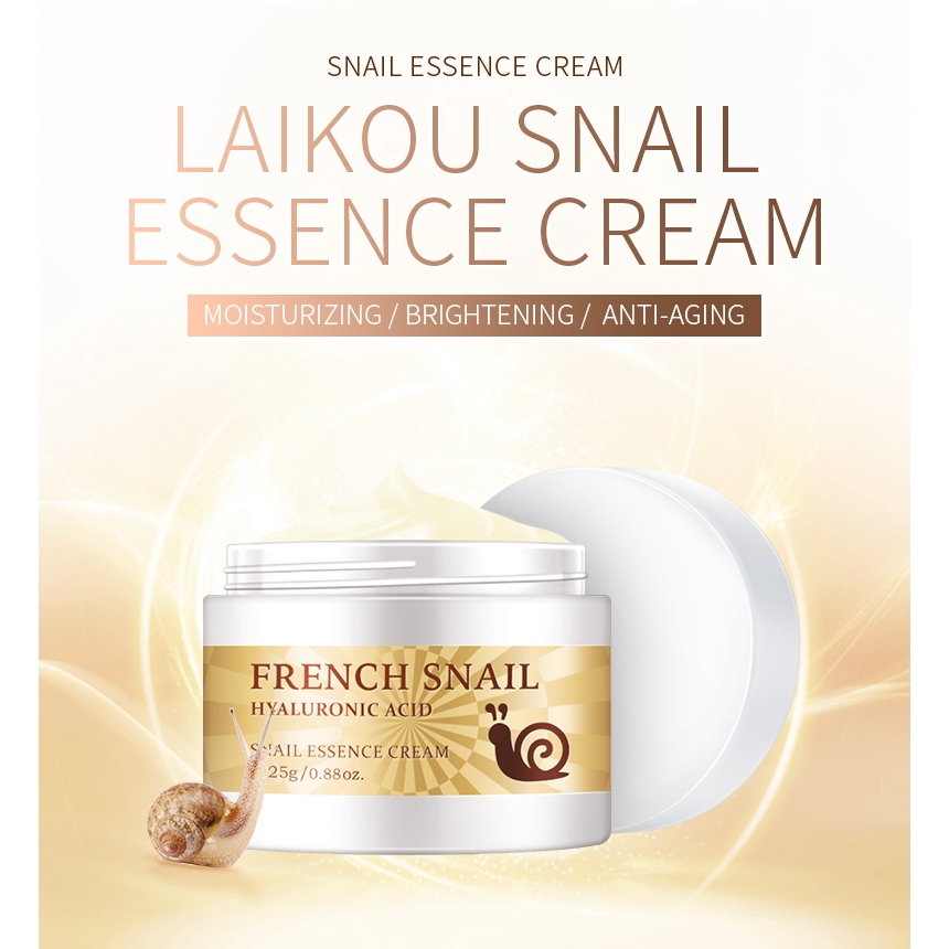 Laikou Snail Hyaluronic Acid Essence Cream – 25g