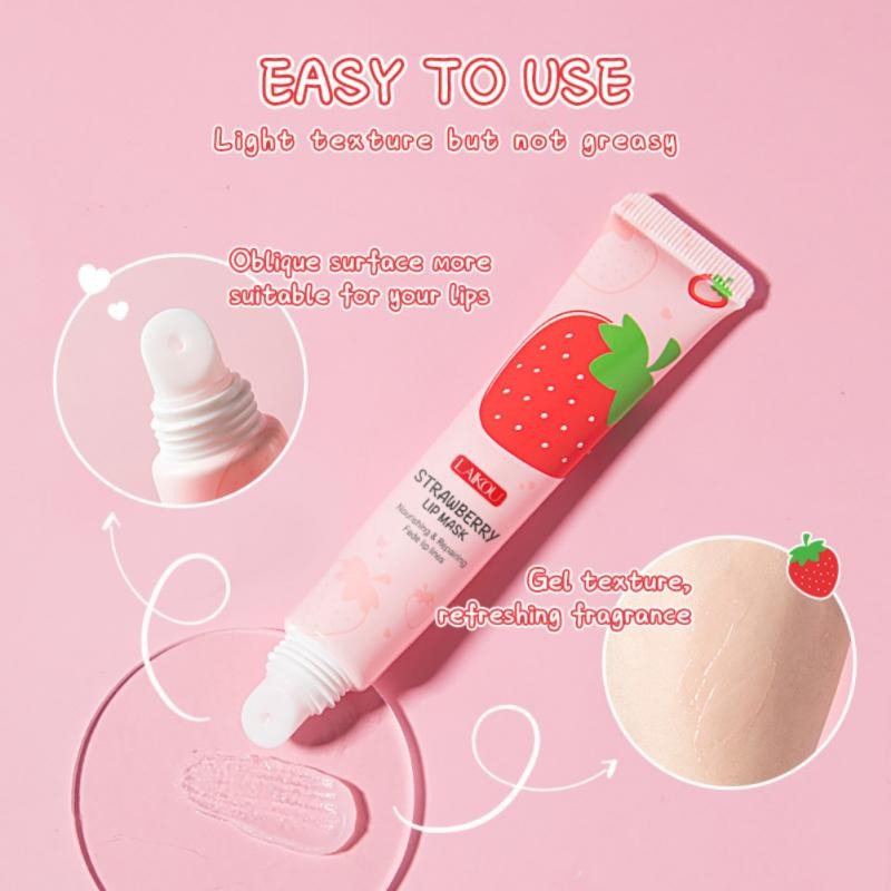 Laikou Strawberry Lip Mask - 18g