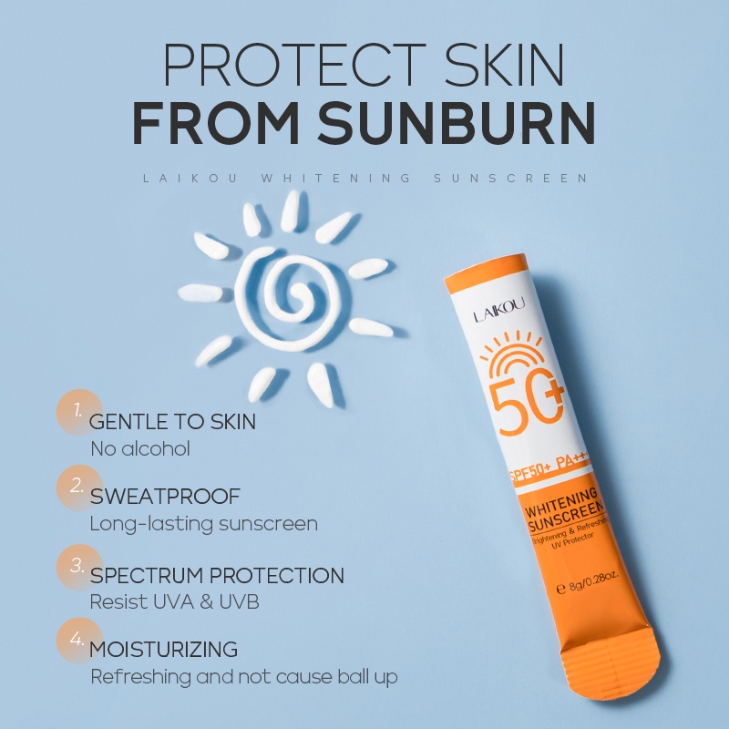 Laikou Whitening Sunscreen SPF50+ (8gm)