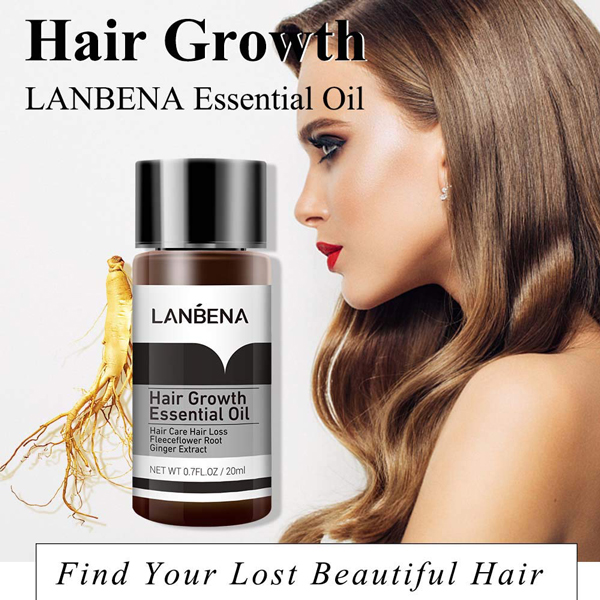 Lanbena Hair Growth Essential Oil - 20ml