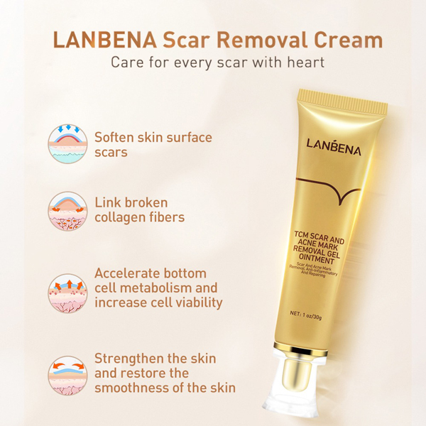 Lanbena TCM Scar and ACNE Mark Removal Gel Ointment - 30 g