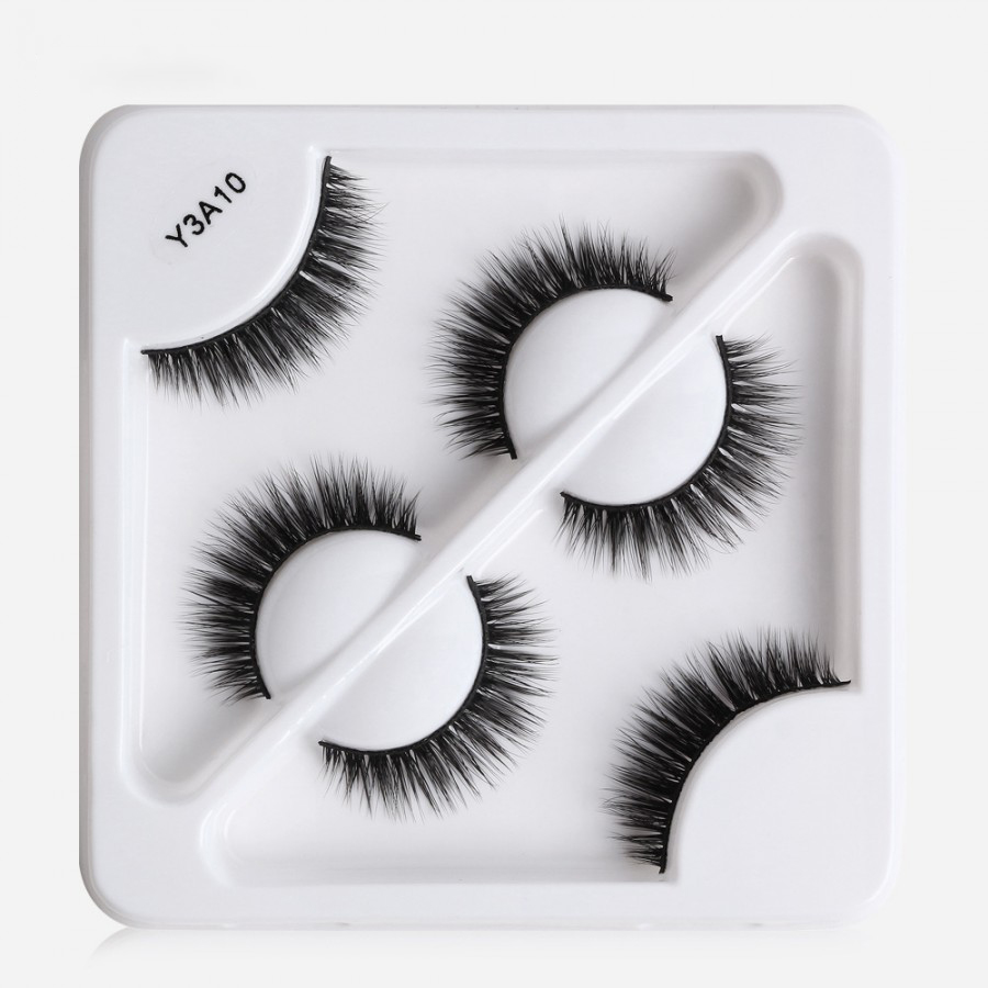 MAANGE 3 Pair 3D Eyelashes - Y3A10