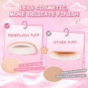 PFT11 - PINKFLASH Round Shaped Makeup Puff