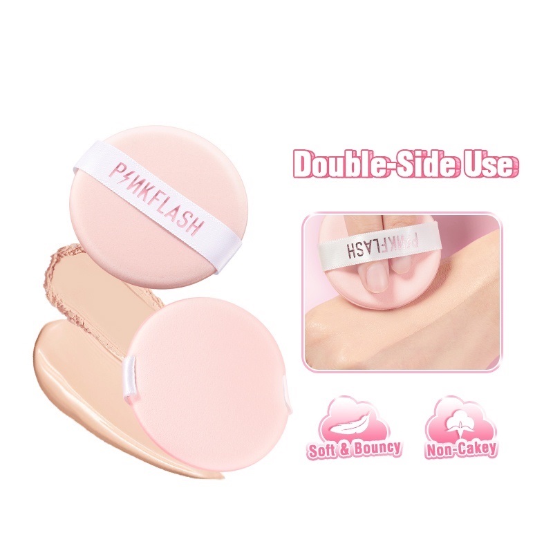 PFT11 - PINKFLASH Round Shaped Makeup Puff