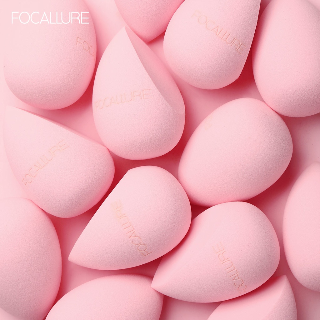 FA136 - Focallure MATCHMAX Latex-Free Beauty Blender - Once Cut Heart