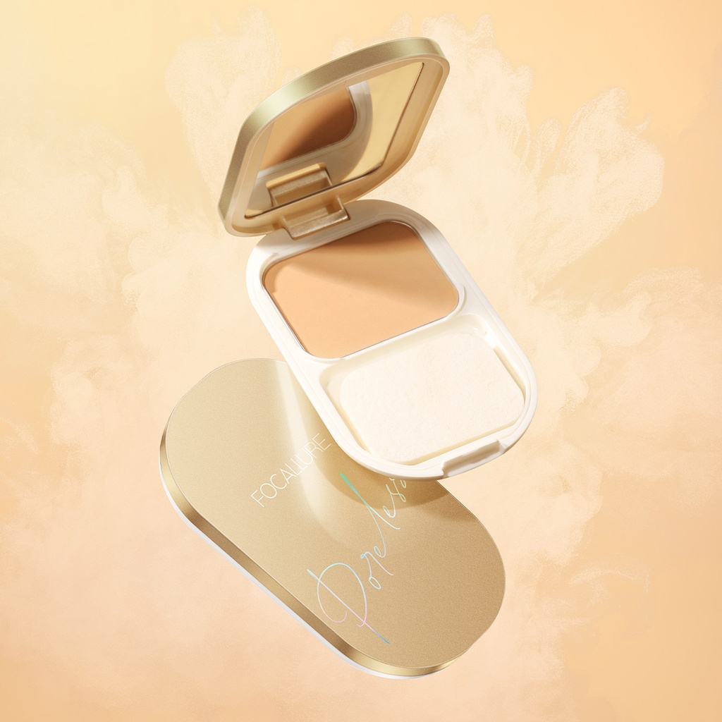 FA206 - Focallure Poreless Compact Powder - 10g