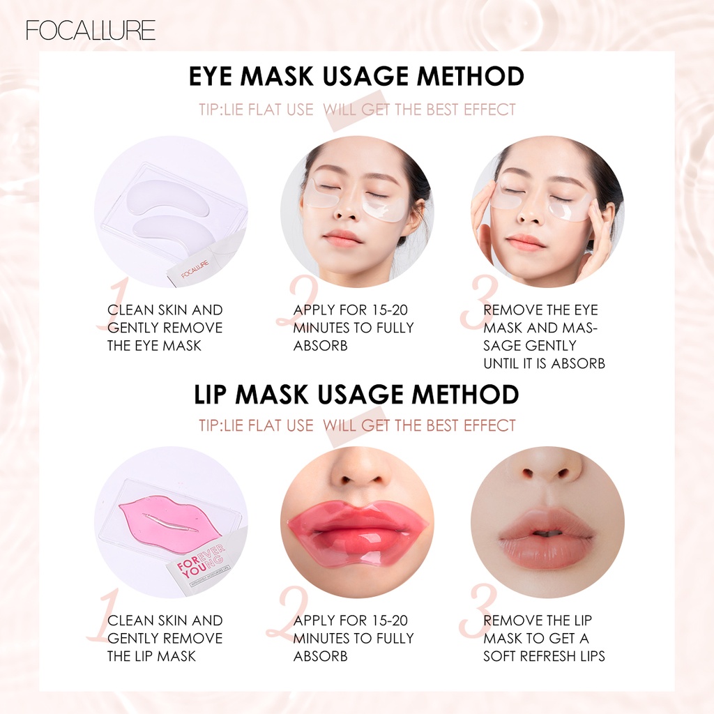 FASC01 - Focallure Collagen Crystal Hydra Gel Eye Mask