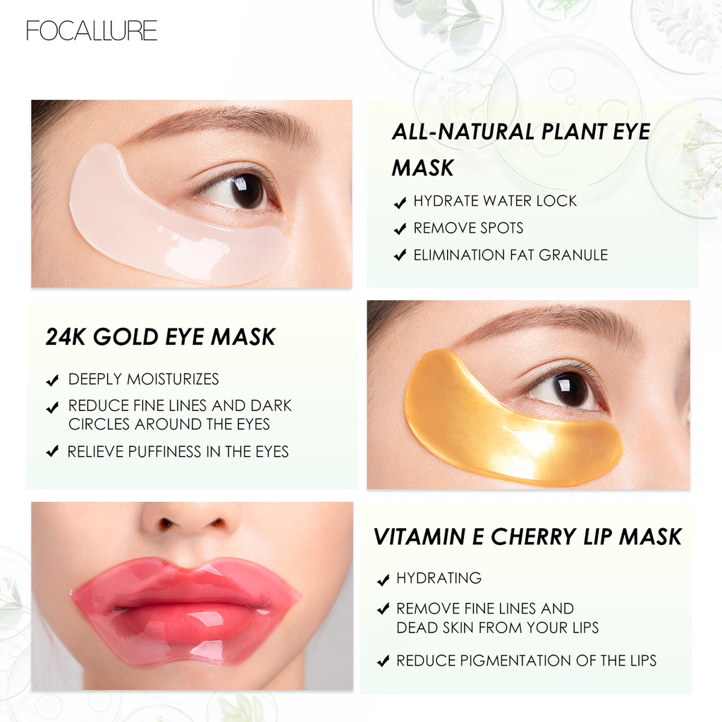 FASC01 - Focallure Collagen Crystal Hydra Gel Eye Mask