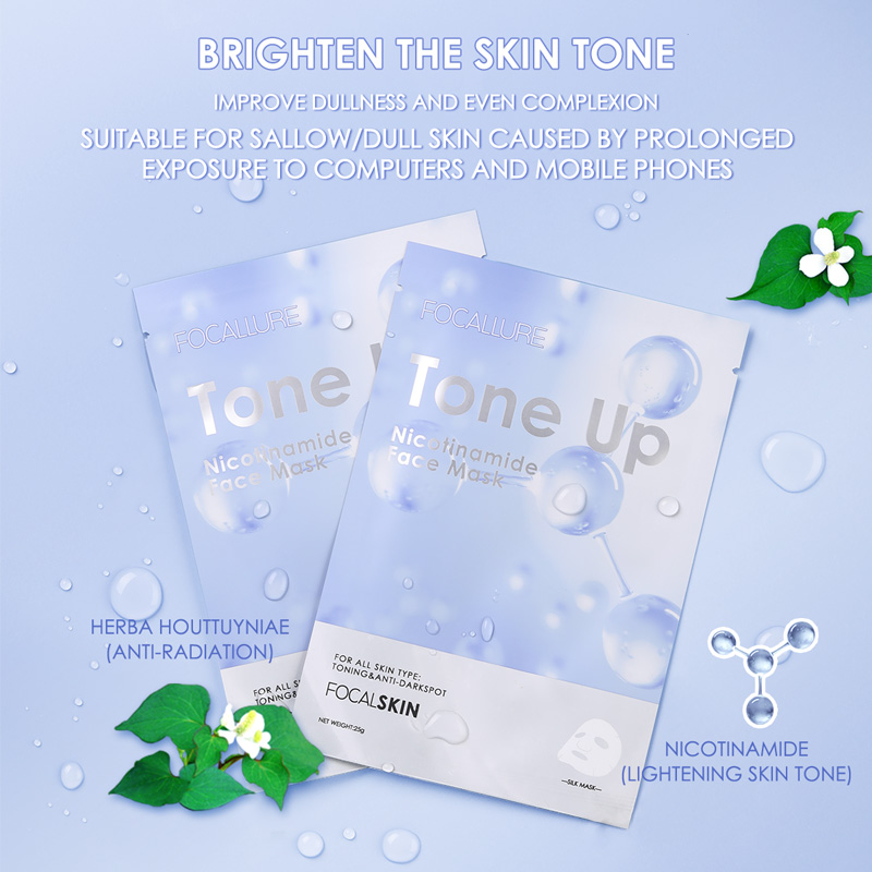 FASC03 - Focallure TONE UP Nicotinamide Face Mask - 25g