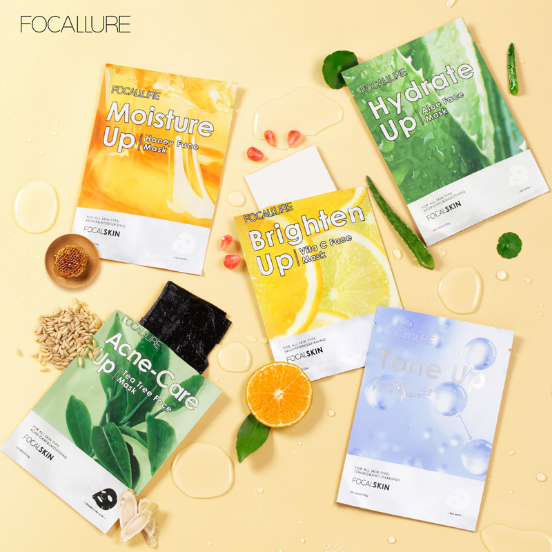 FASC03 - Focallure TONE UP Nicotinamide Face Mask - 25g