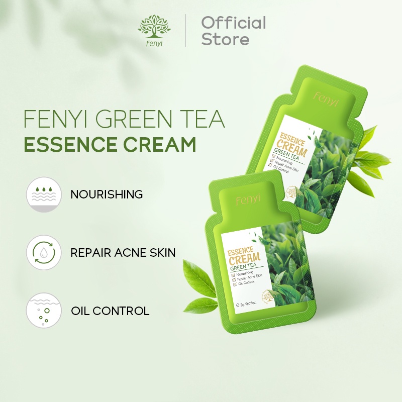 Fenyi Green Tea Essence Cream - 2 g