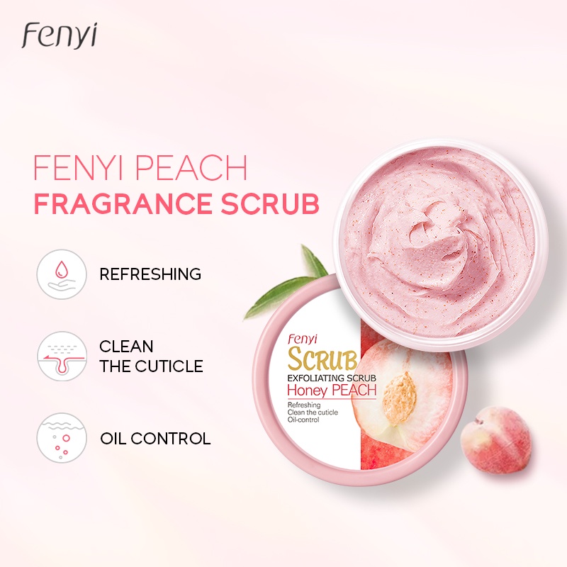 Fenyi Peach Exfoliating Scrub (100 g)