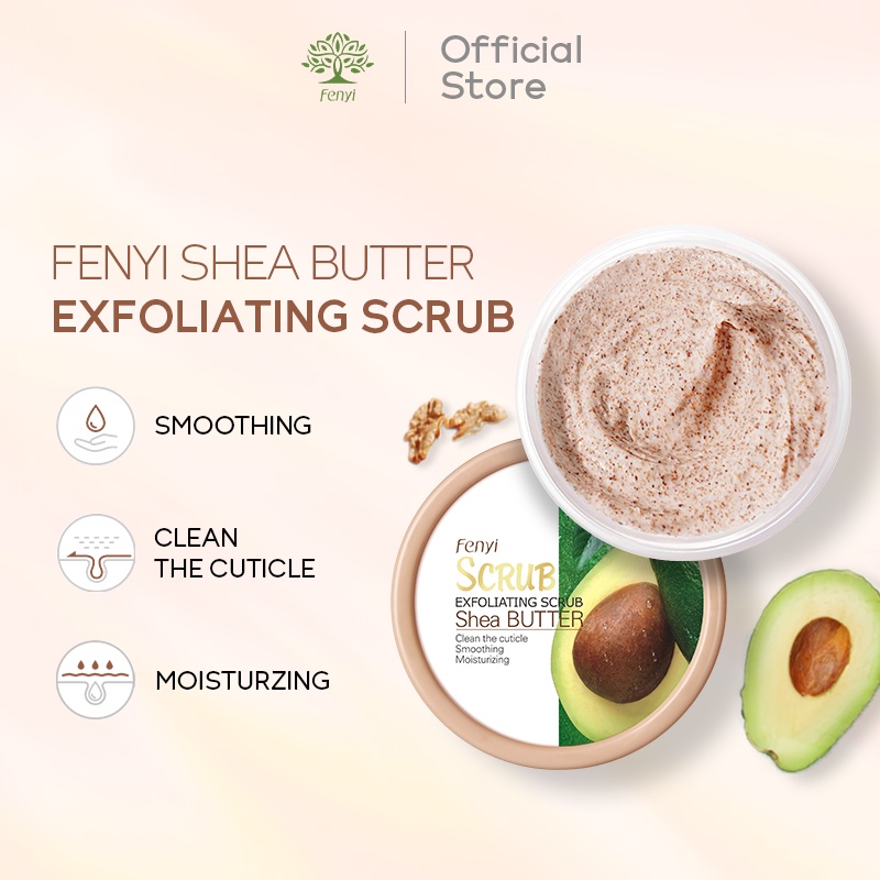 Fenyi Shea Butter Exfoliating Scrub - 100 gm