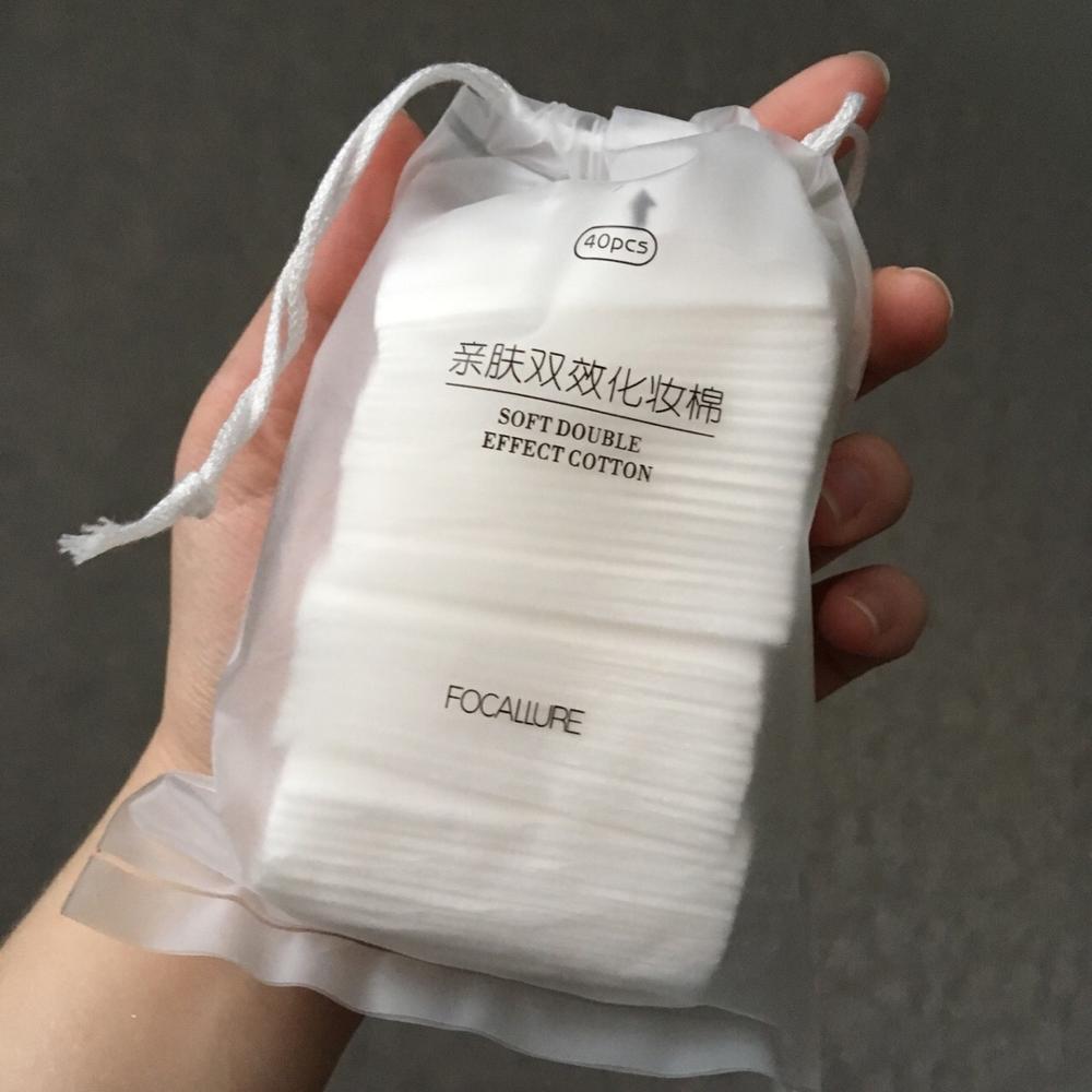 Focallure Makeup Removal Cotton Pad – 40 Pcs