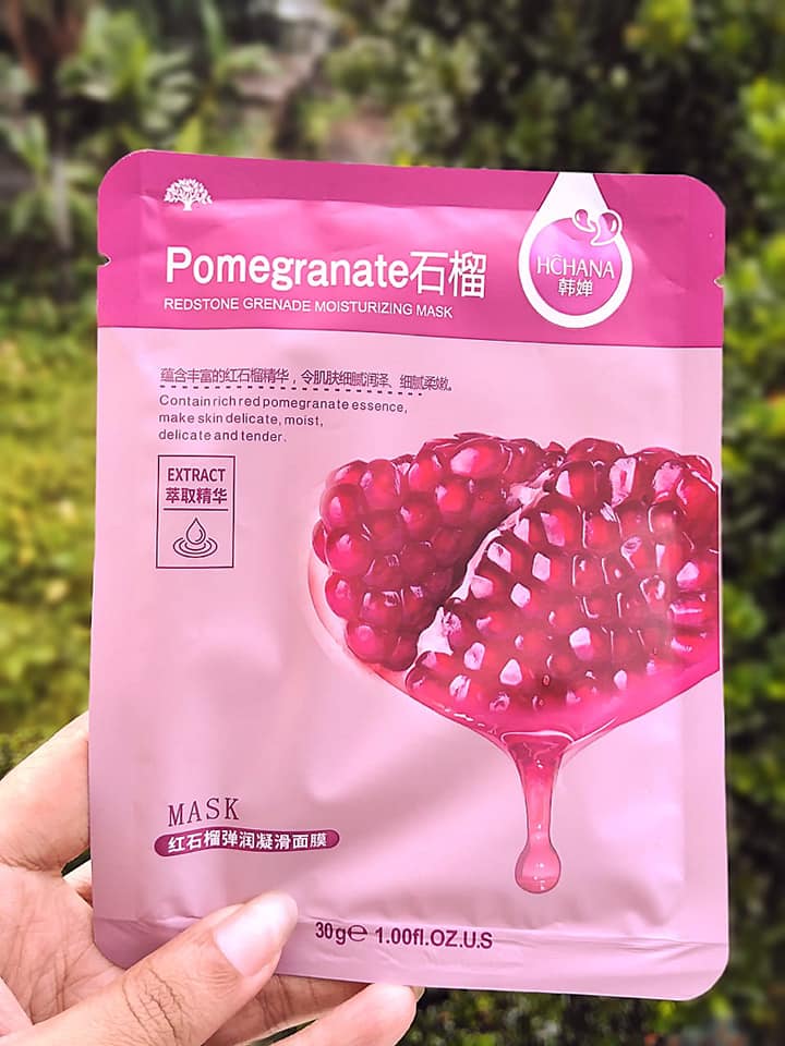 Hchana Pomegranate Sheet Mask