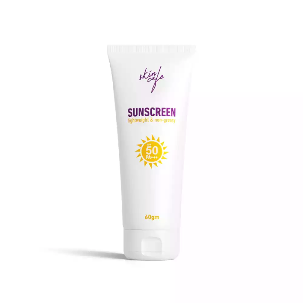 Skin Cafe Sunscreen SPF 50 PA+++ Lightweight & Non-Greasy