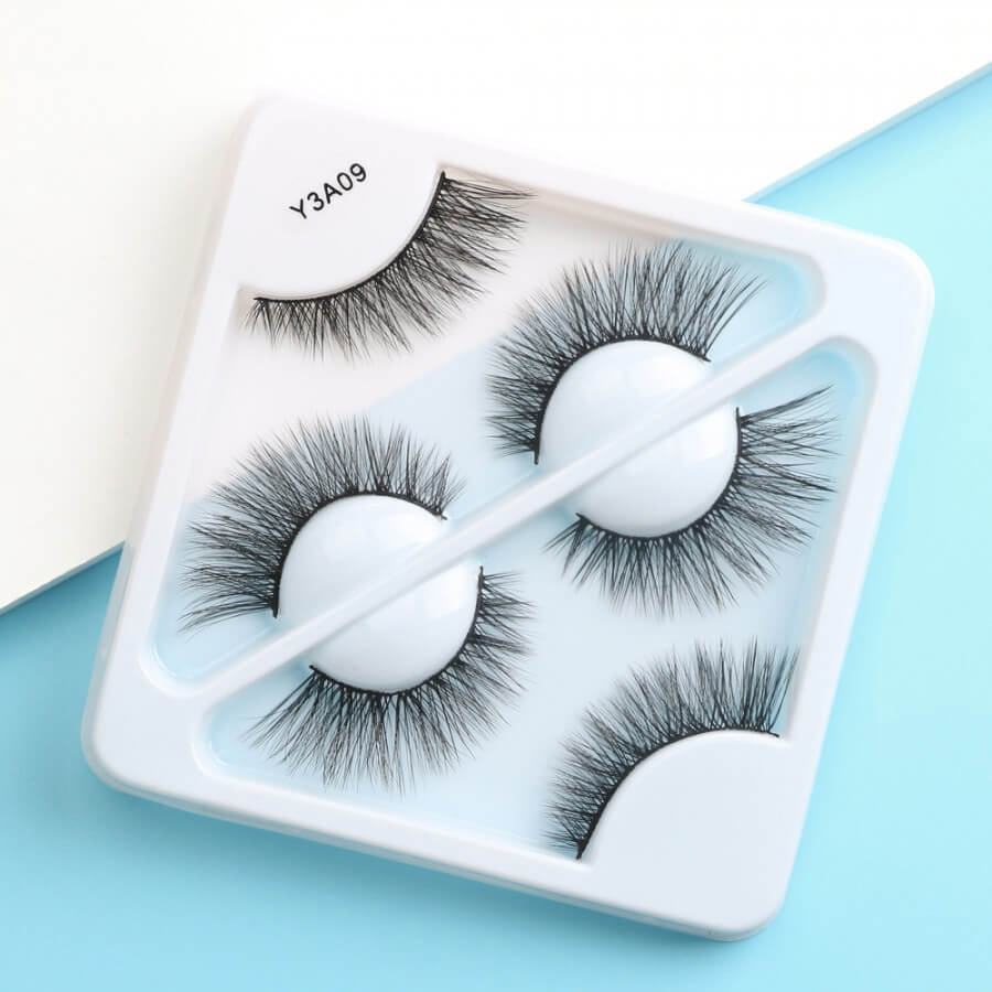 MAANGE 3 Pair 3D Eyelashes – Y3A09