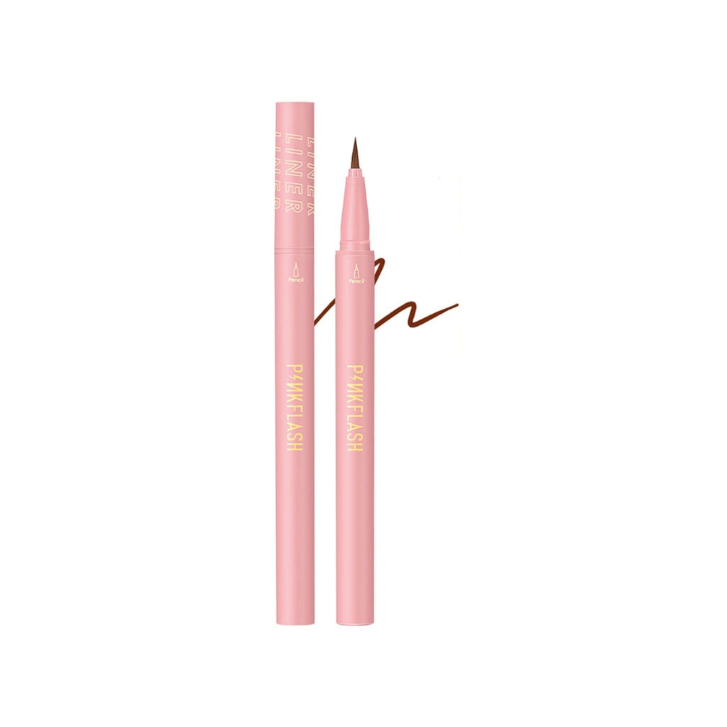 PFE05 - PINKFLASH Hypersharp Waterproof Eyeliner (02 Brown)