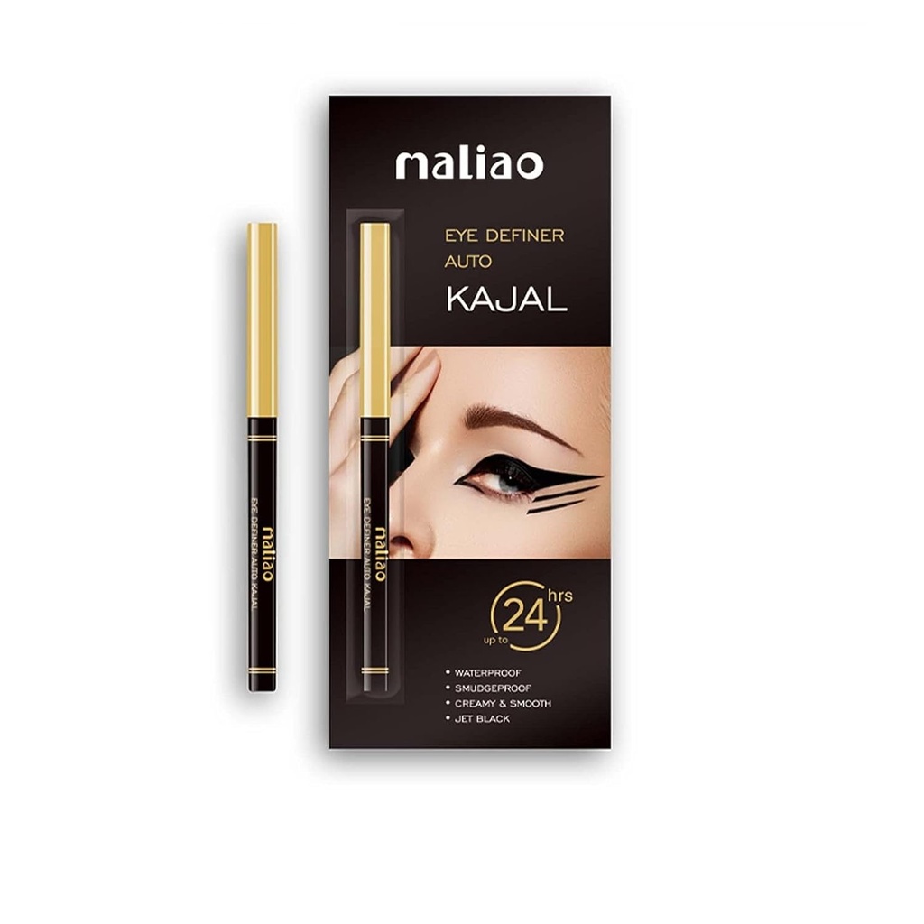 Maliao Jet Black Waterproof Kajal