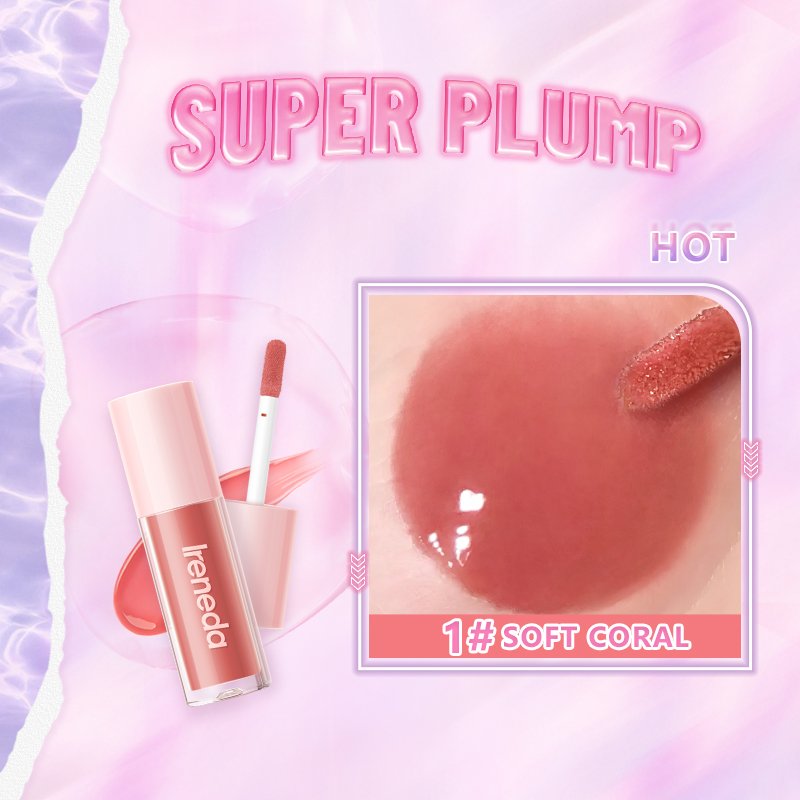 IR06 - Ireneda Super Plump Hi-Shine Lip Gloss