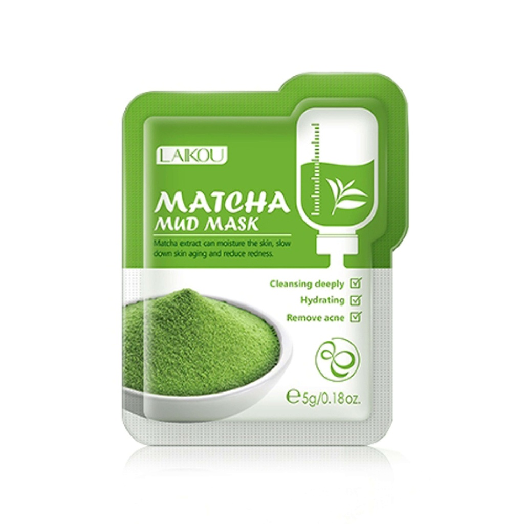 Laikou Matcha Mud Mask – 5 gm