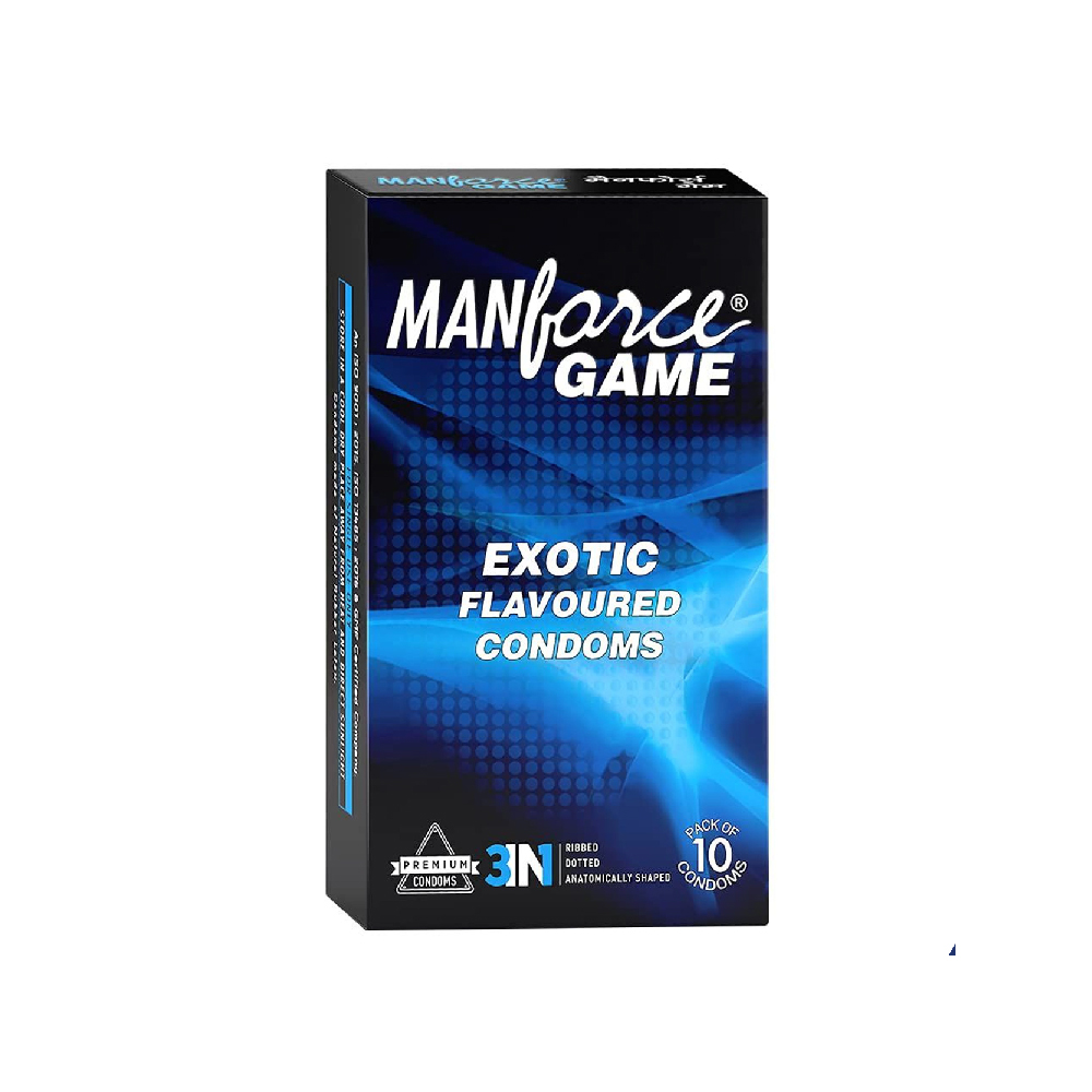 Manforce Game Exotic Flavored Condom (10 Pcs)