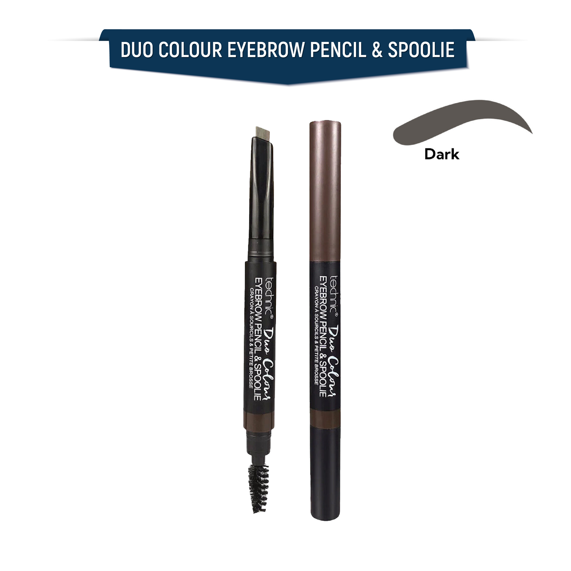 Technic Duo Eyebrow: Dark