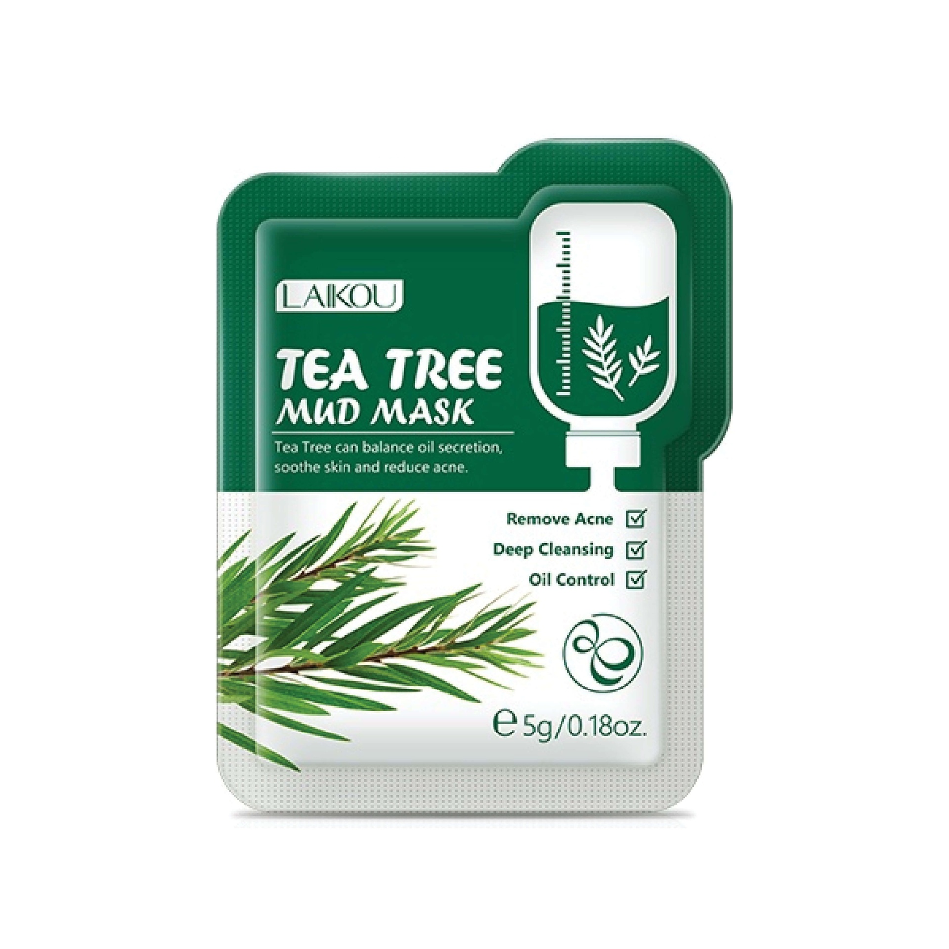 Tea Tree Mud Mask: 06 Pcs