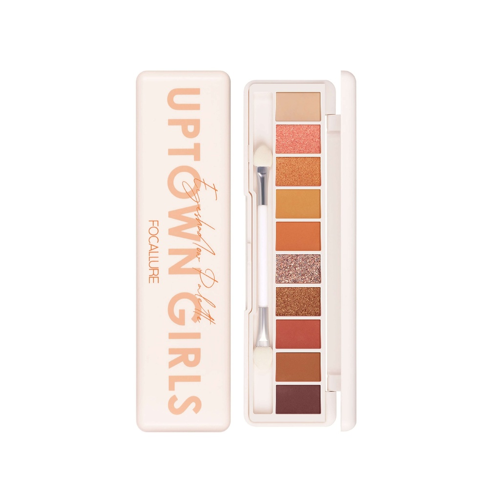 FA158 - Focallure UPTOWN GIRLS Eyeshadow Palette – 03 SUNFLOWER AT SUNSET