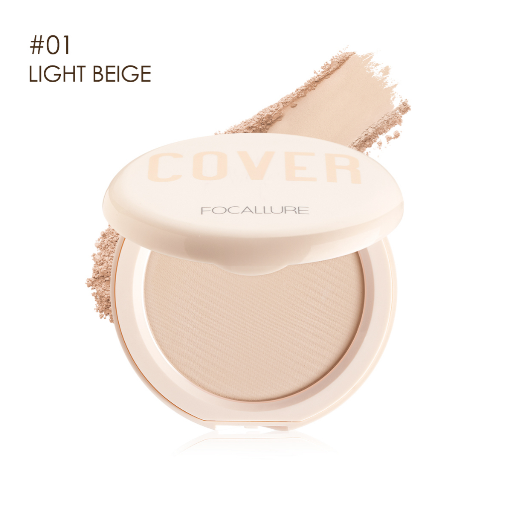 Focallure COVER Two-Way-Cake Pressed Powder (FA155)