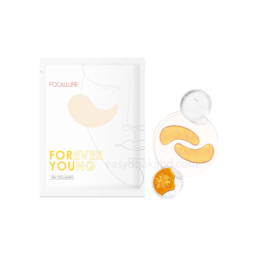 Focallure Collagen Crystal 24K Gold Pure Luxury Eye Mask (FA-SC01)